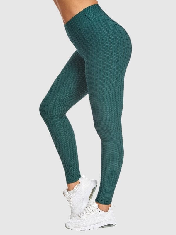 Legging Anti Cellulite Push Up Leggings Helanke-Srbija.com XS Bleu canard 