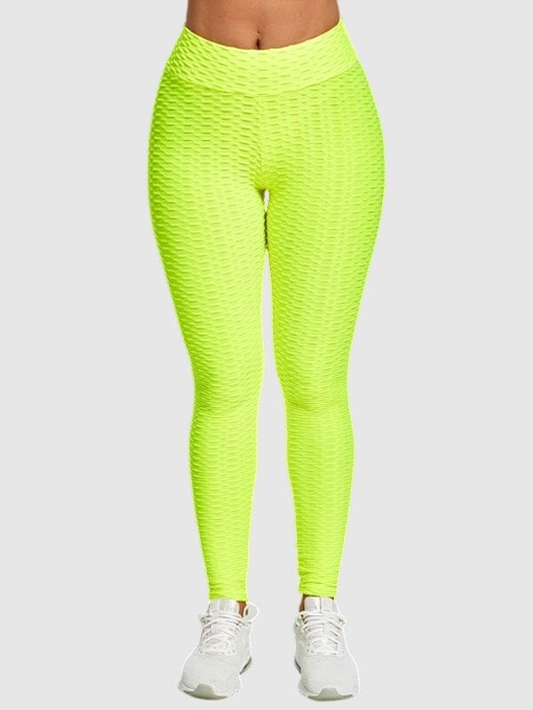 Legging Anti Cellulite Push Up Leggings Helanke-Srbija.com XS Jaune 