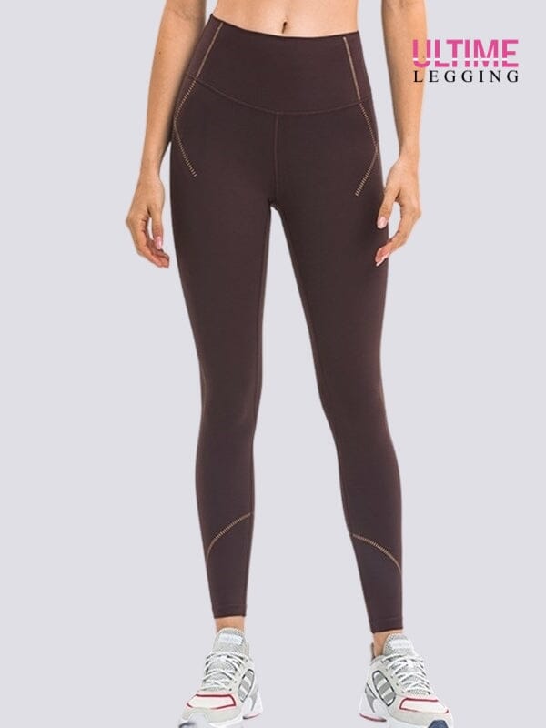 Legging Compression - Ultime-Legging Leggings Helanke-Srbija.com XS Marron foncé 