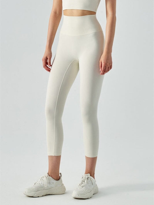 Legging Court Sport Leggings Helanke-Srbija.com Taille unique (S/M) Blanc cassé 