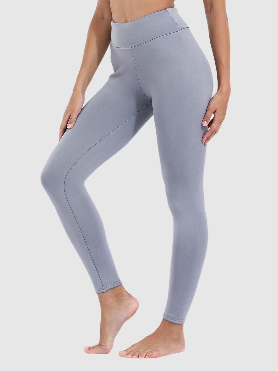 Legging Doublé Polaire Leggings Helanke-Srbija.com sa Gris clair 