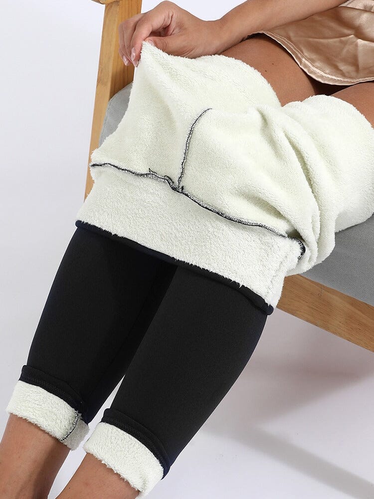 Legging Doublé Polaire Leggings Helanke-Srbija.com sa Noir 