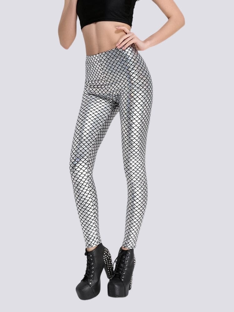Legging Ecaille Leggings Helanke-Srbija.com sa Blanc grisé 