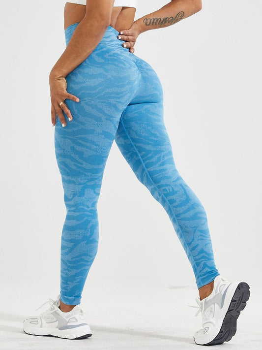Legging Effet Seconde Peau Sport Leggings Helanke-Srbija.com sa Bleu ciel 