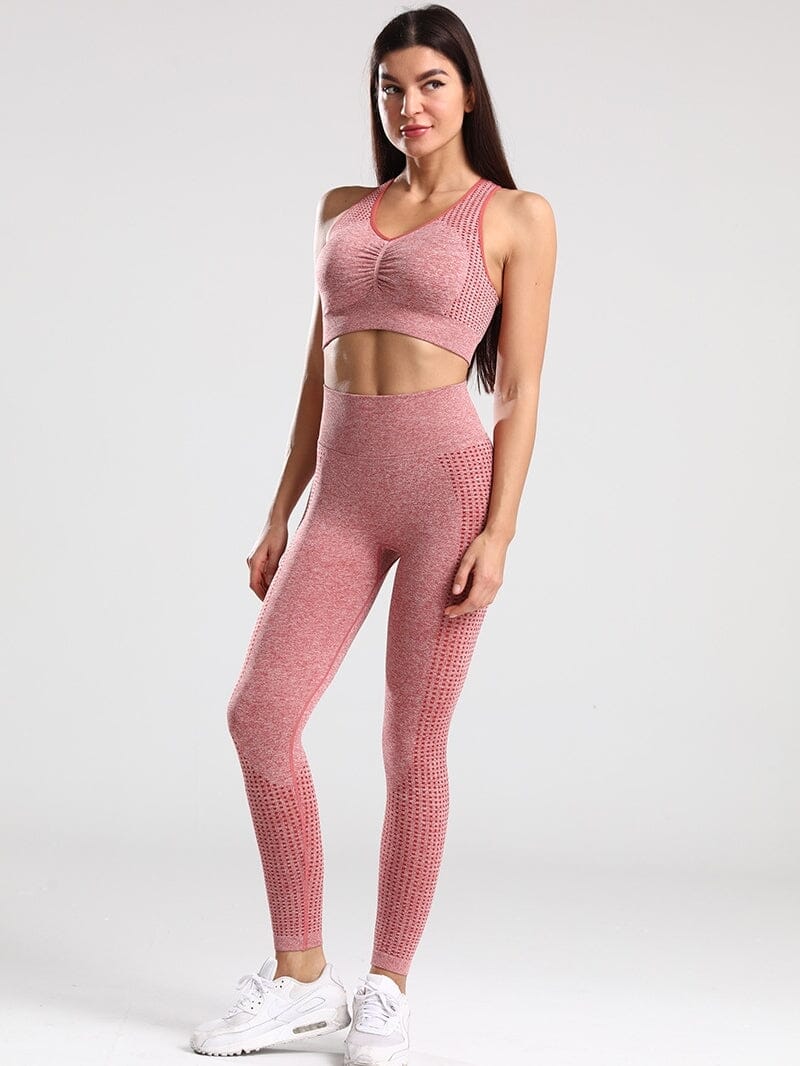Legging et Soutien-Gorge Sport, Ensemble Ensemble Sport Helanke-Srbija.com sa Rose 