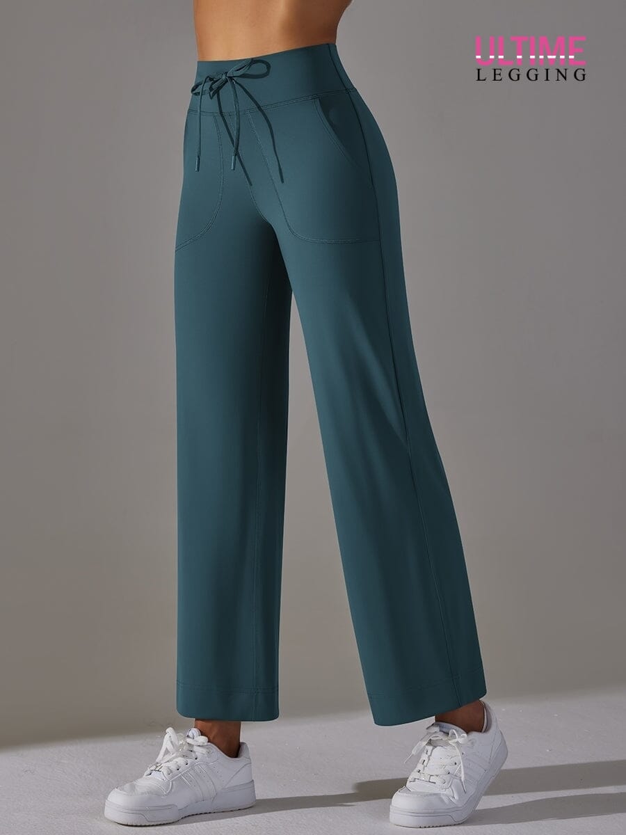 Legging Évasé Poche - Ultime-Legging Leggings Helanke-Srbija.com XS Bleu canard 