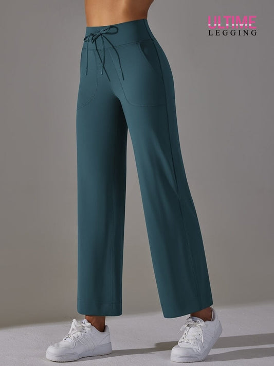 Legging Évasé Poche - Ultime-Legging Leggings Helanke-Srbija.com XS Bleu canard 