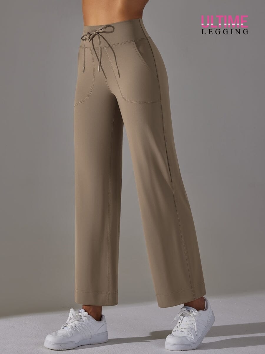 Legging Évasé Poche - Ultime-Legging Leggings Helanke-Srbija.com XS Cacao 