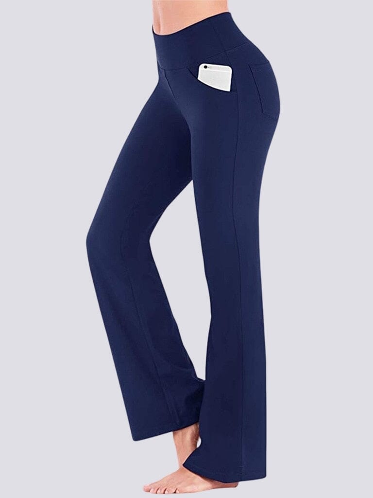 Legging évasé Taille Haute Leggings Helanke-Srbija.com sa Bleu 