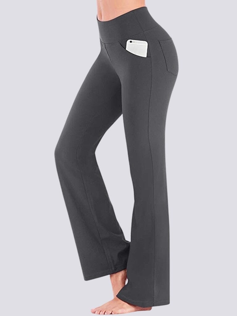 Legging évasé Taille Haute Leggings Helanke-Srbija.com sa Gris 