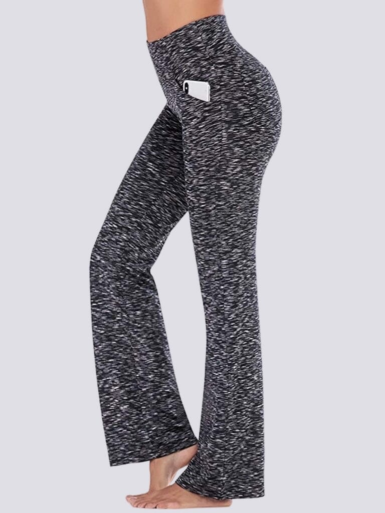 Legging évasé Taille Haute Leggings Helanke-Srbija.com sa Gris chiné 