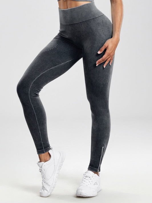 Legging Fermeture Éclair Push Up (Sans Couture) Leggings Helanke-Srbija.com sa Noir 
