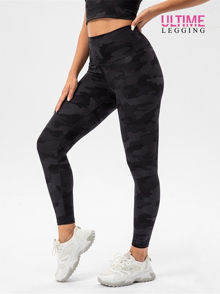 Legging Fitness Camouflage - Ultime-Legging Leggings Helanke-Srbija.com sa Noir 