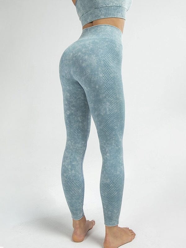Legging Fitness Gainant Sans Couture Helanke-Srbija.com sa Bleu 