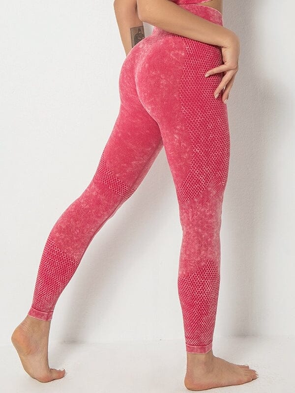 Legging Fitness Gainant Sans Couture Helanke-Srbija.com sa Rouge 