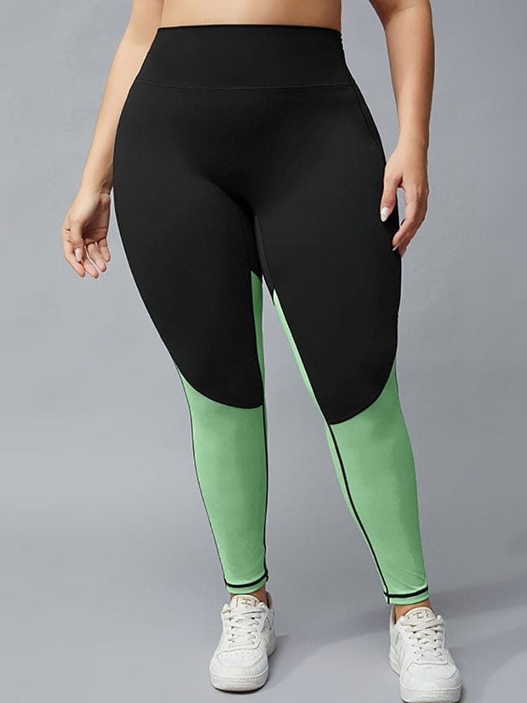 Legging Fitness Grande Taille Leggings Helanke-Srbija.com XL Vert 