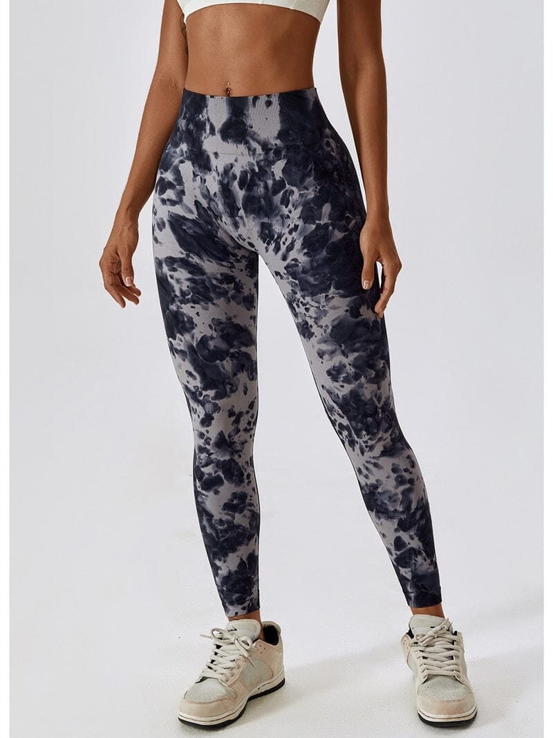 Legging Fitness Tie Dye Galbant Leggings Helanke-Srbija.com sa Gris 