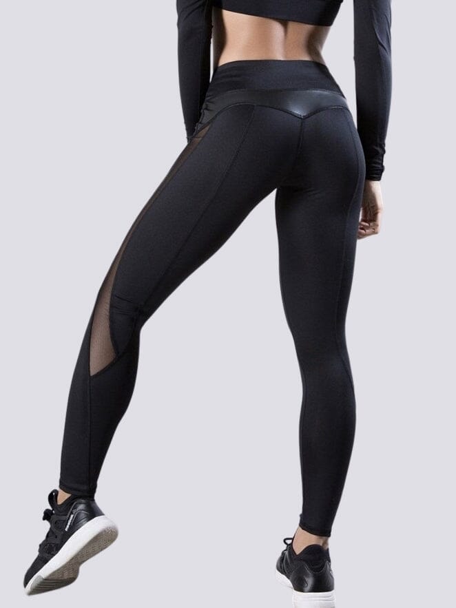 Legging Fitness Transparent Taille Haute Leggings Ultime-Legging sa 