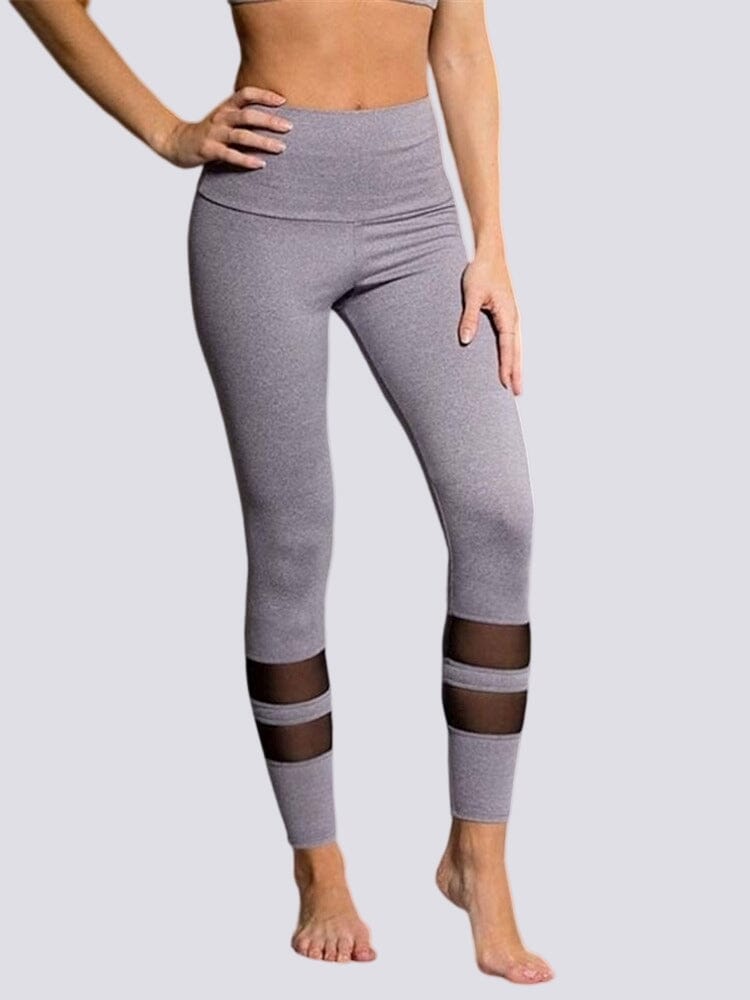 Legging Gris Taille Haute Leggings Helanke-Srbija.com sa 