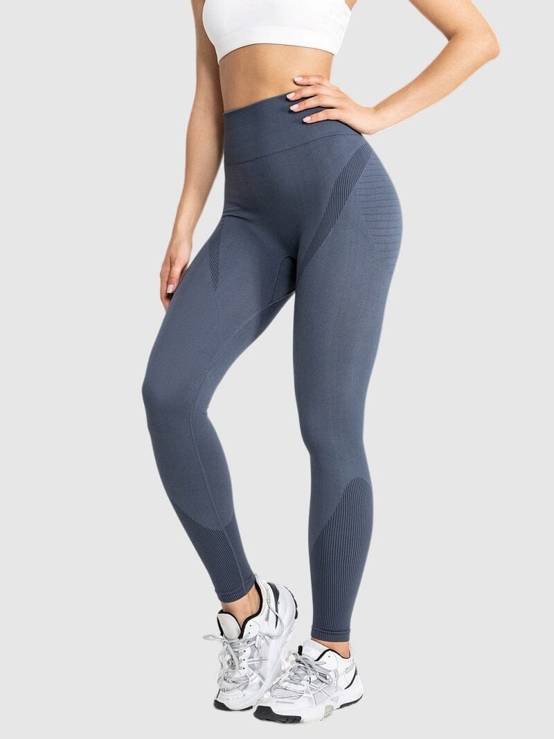 Legging Gym Fitness - FoxyFit Leggings Helanke-Srbija.com sa Bleu royal 