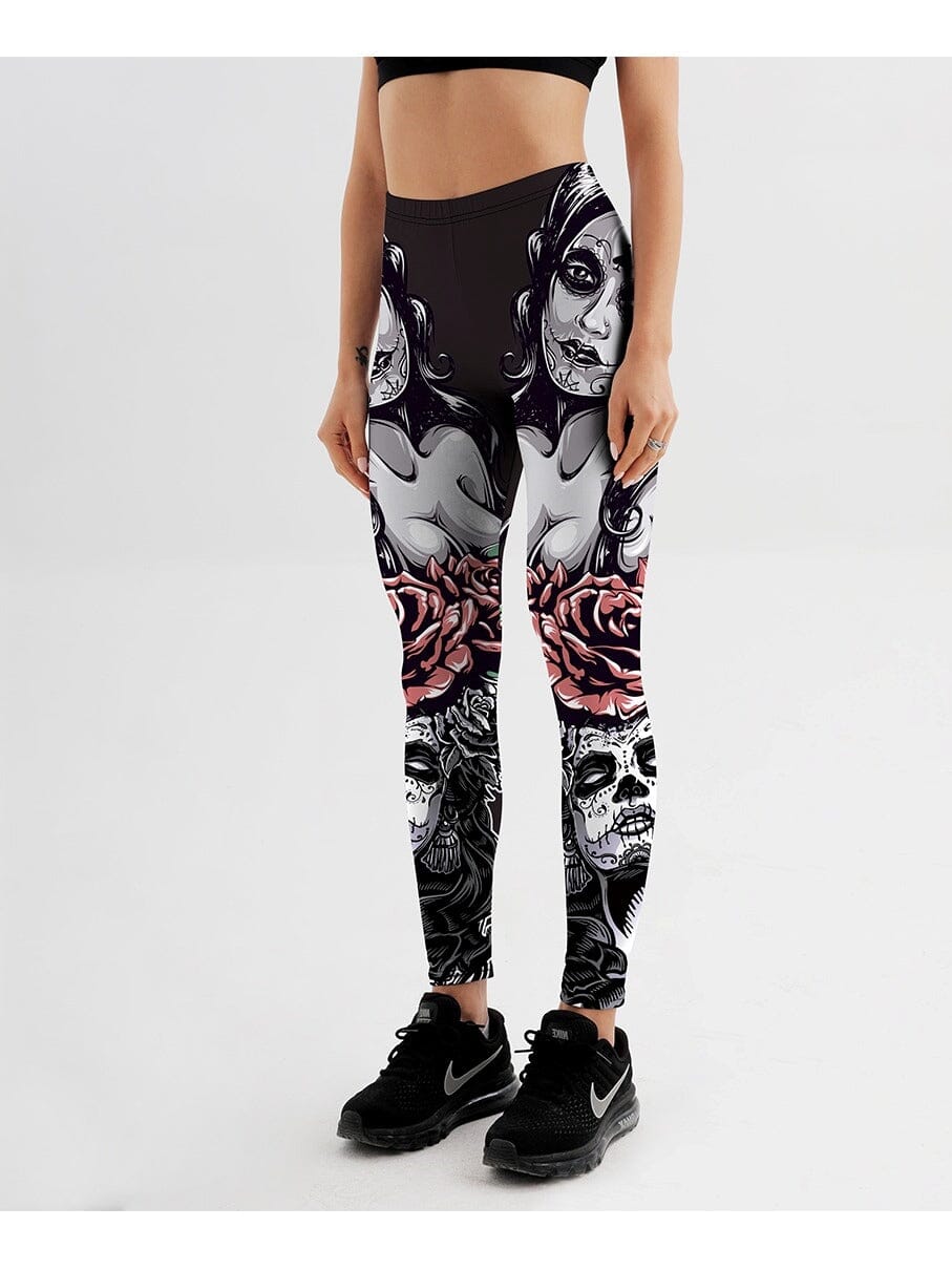 Vartalonmyötäiset Leggingsit | Urheileggingsit