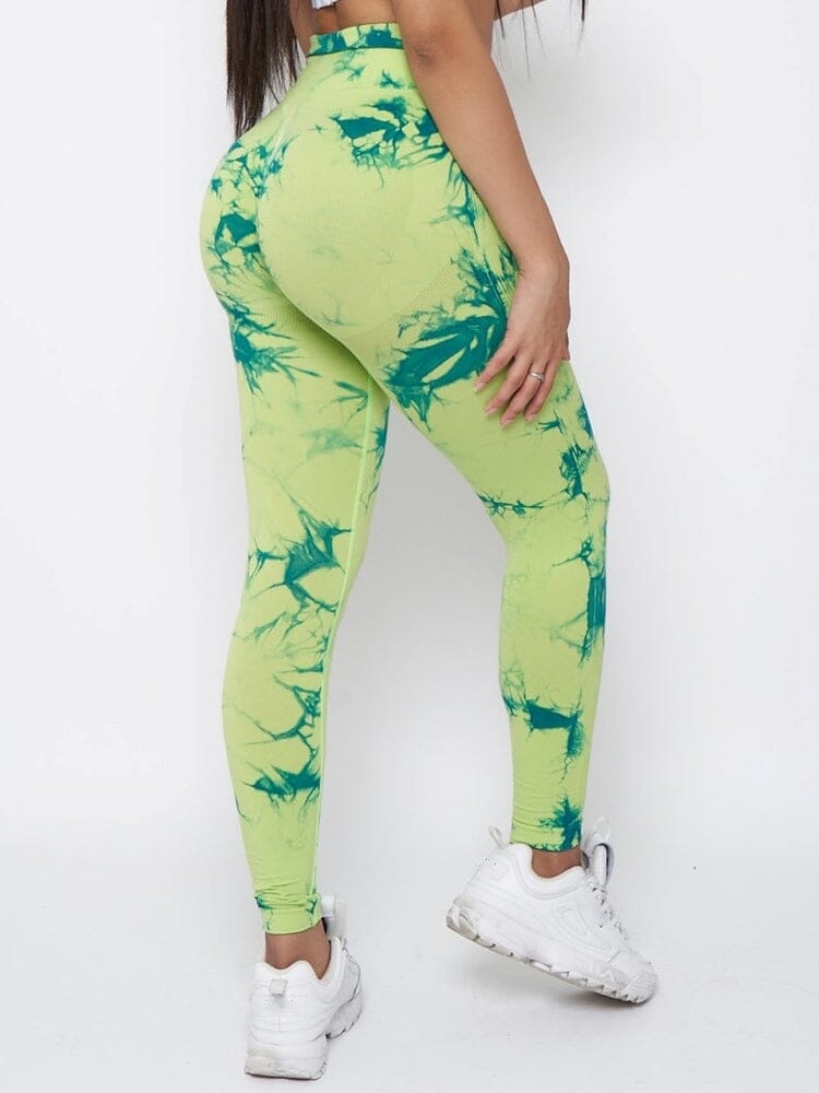 Legging Imprimé Push Up Sport Leggings Helanke-Srbija.com XS Vert clair 