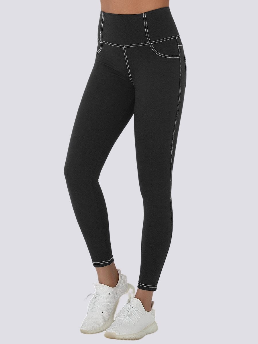 Legging Jean Amincissant Leggings Helanke-Srbija.com sa Noir 