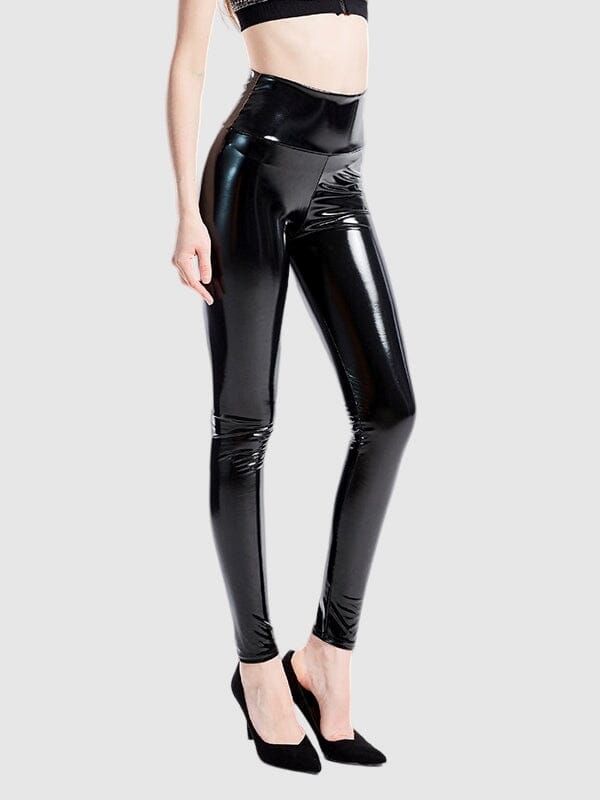 Legging Latex Brillant Leggings Helanke-Srbija.com sa Noir 