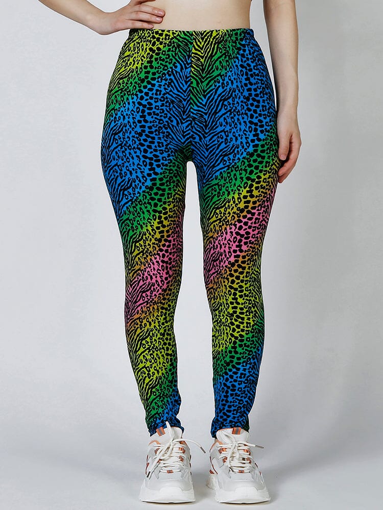Legging Léopard Coloré Leggings Helanke-Srbija.com sa 
