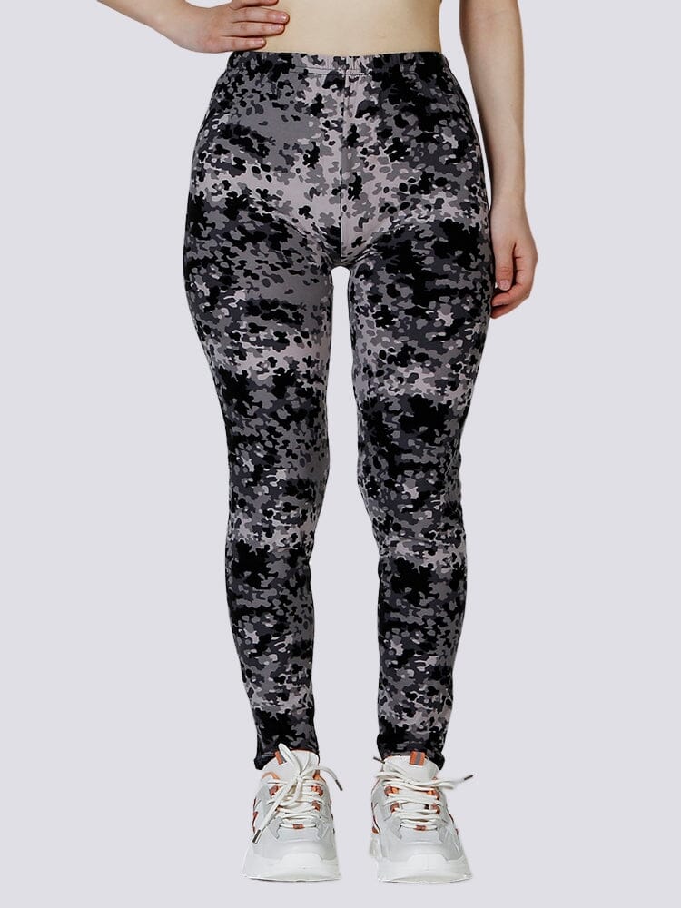 Legging Léopard Gris (Imprimé) Leggings Helanke-Srbija.com sa 