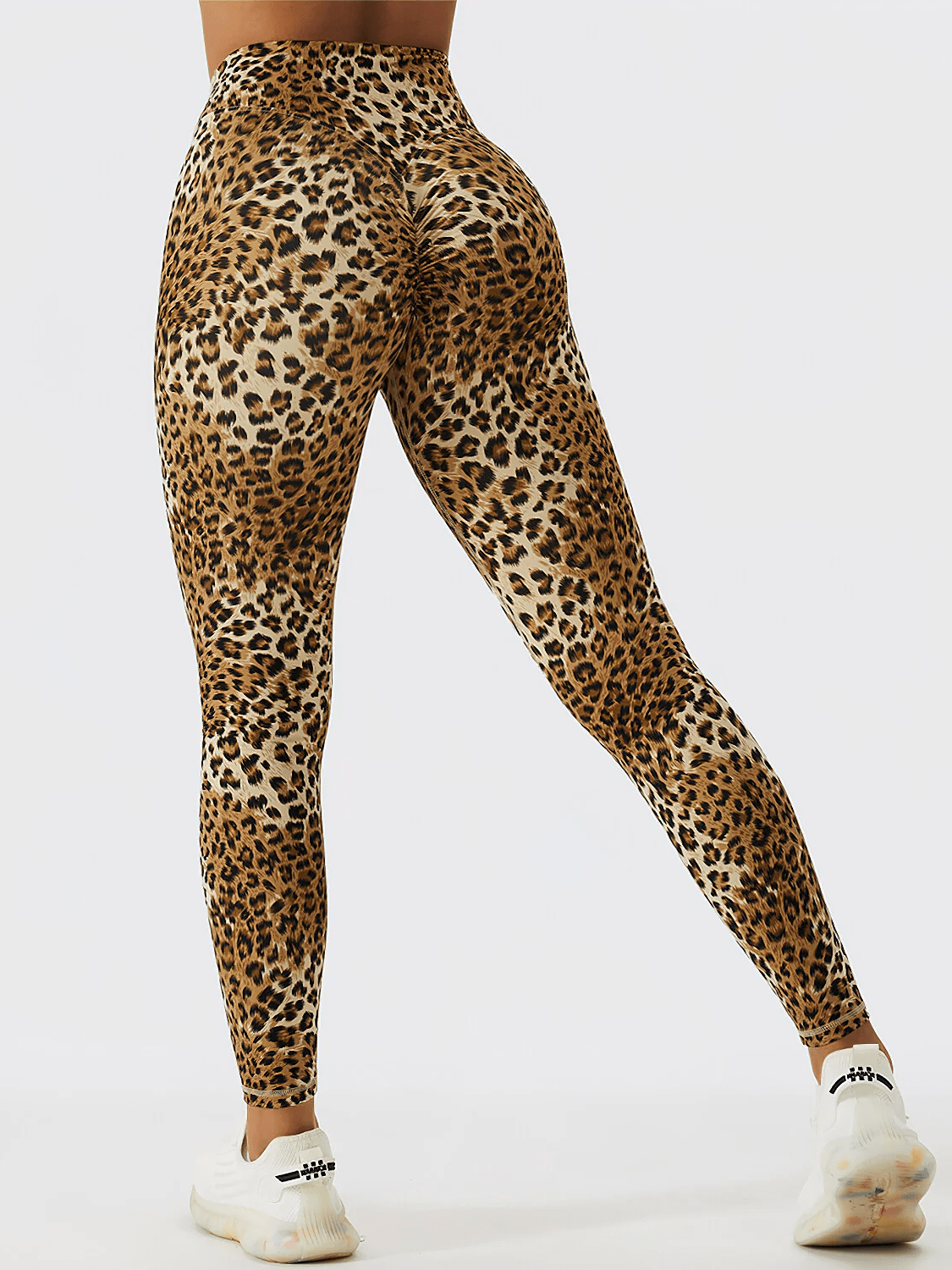 Legging Léopard Push Up Leggings Helanke-Srbija.com sa Marron 