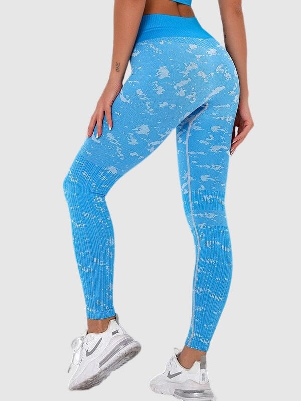 Legging Militaire Sans Couture - Nelly Helanke-Srbija.com XS Bleu 