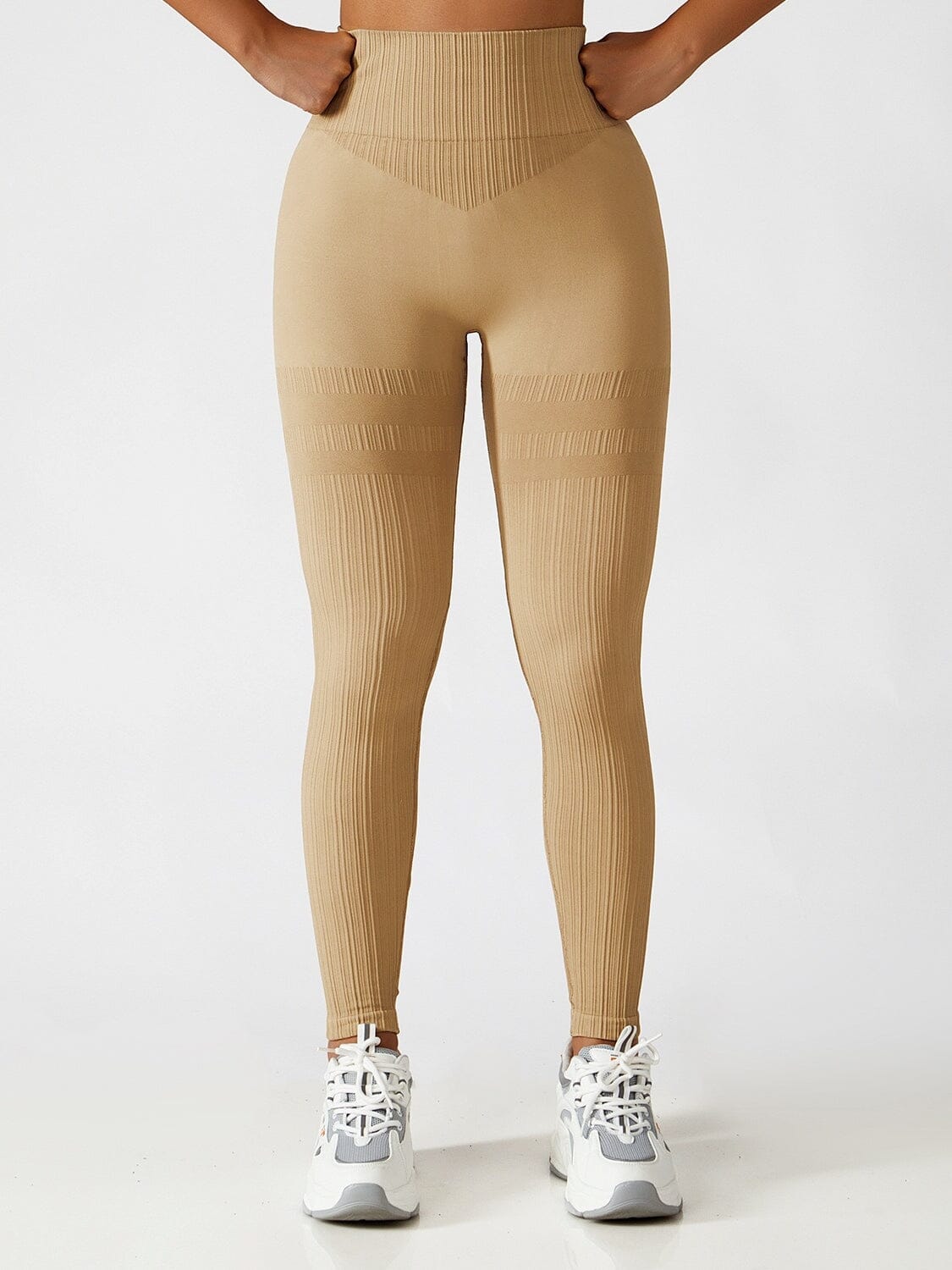 Legging Plissé Push Up Helanke-Srbija.com sa Beige 