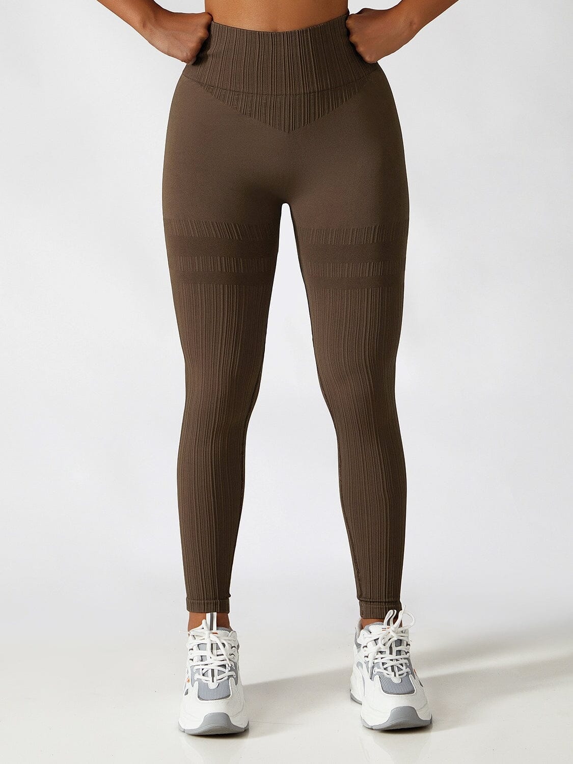 Legging Plissé Push Up Helanke-Srbija.com sa Marron 