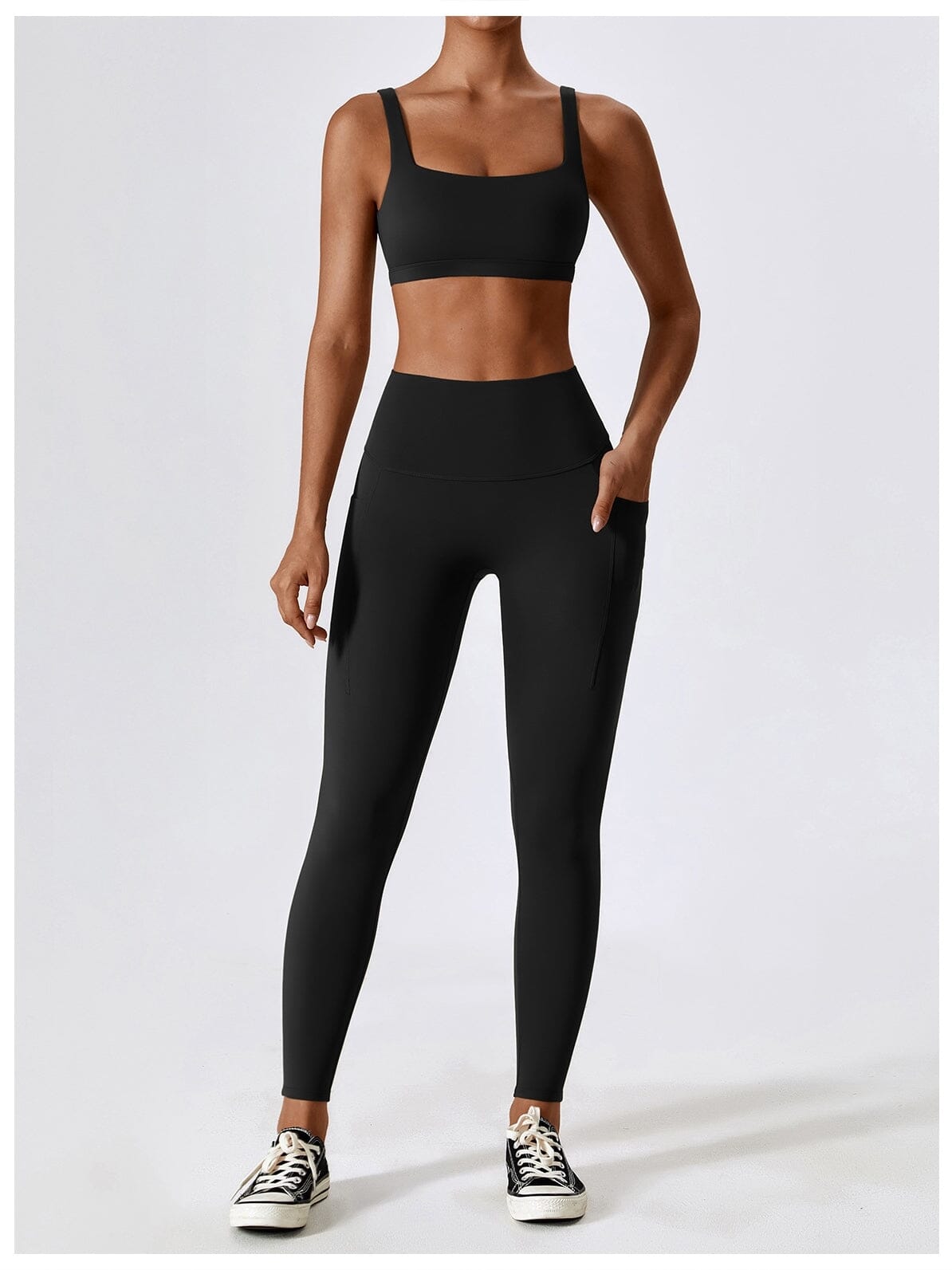 Naisille Suunnitellut Leggingsit Tyylitietoisille Naisille