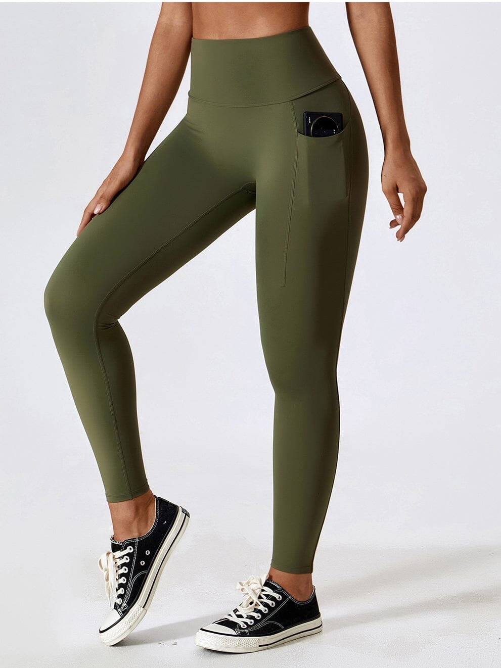 Legging Poche Gainant - Emma Leggings Helanke-Srbija.com sa Kaki 
