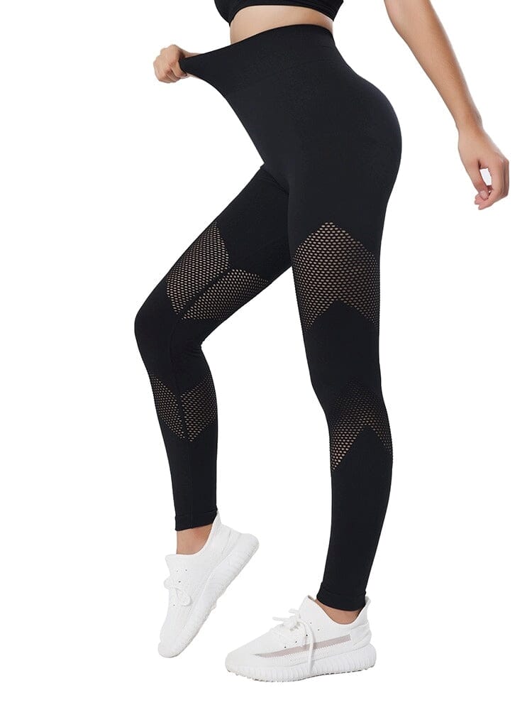 Legging Push Up Maille Sport - XtremFit Leggings Helanke-Srbija.com sa Noir 