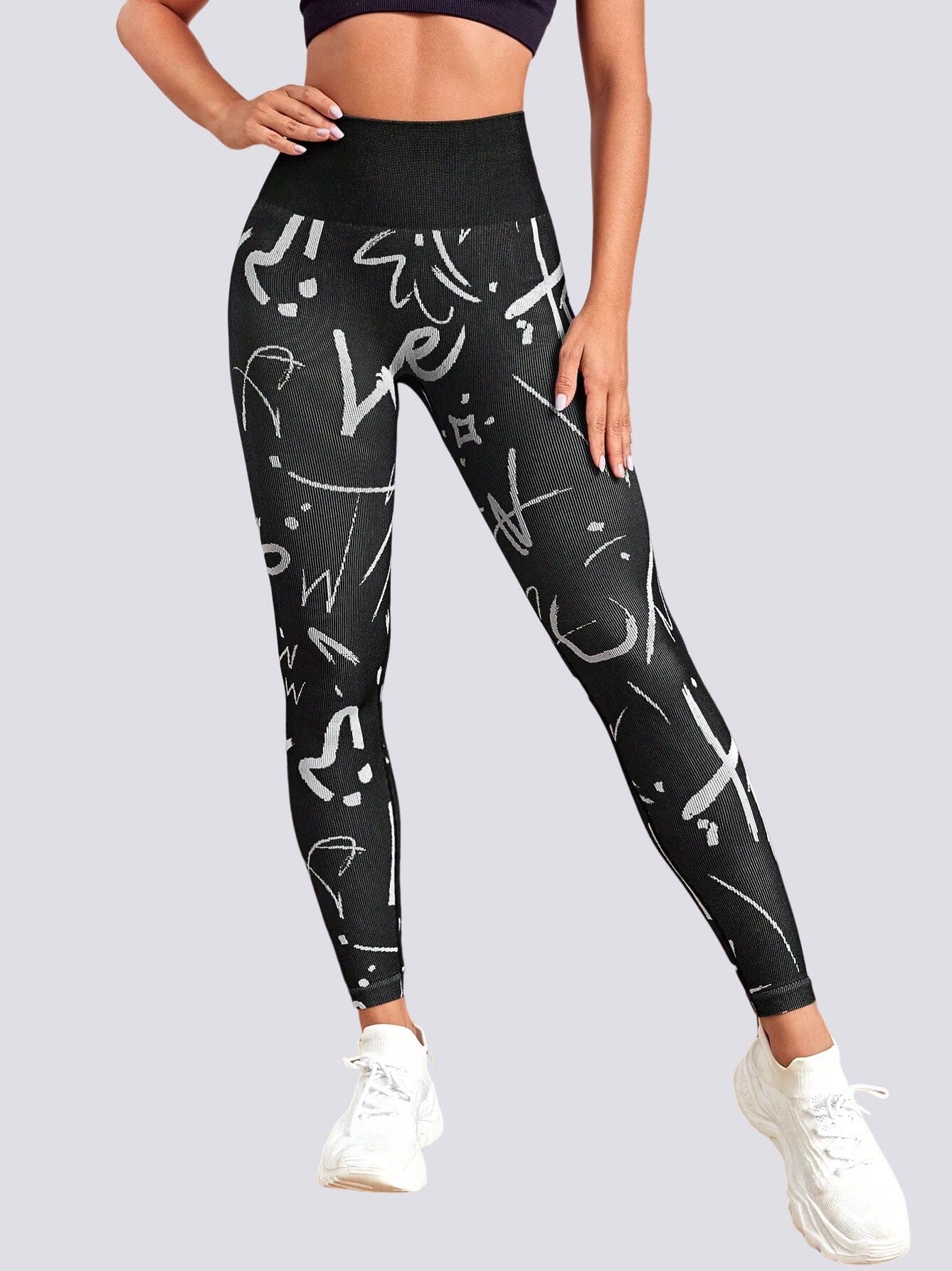 Legging Push Up Sans Couture - Selena Leggings Helanke-Srbija.com sa Noir 