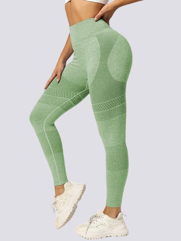 Legging Sans Couture Galbant - Édition limitée Leggings Helanke-Srbija.com sa Vert 