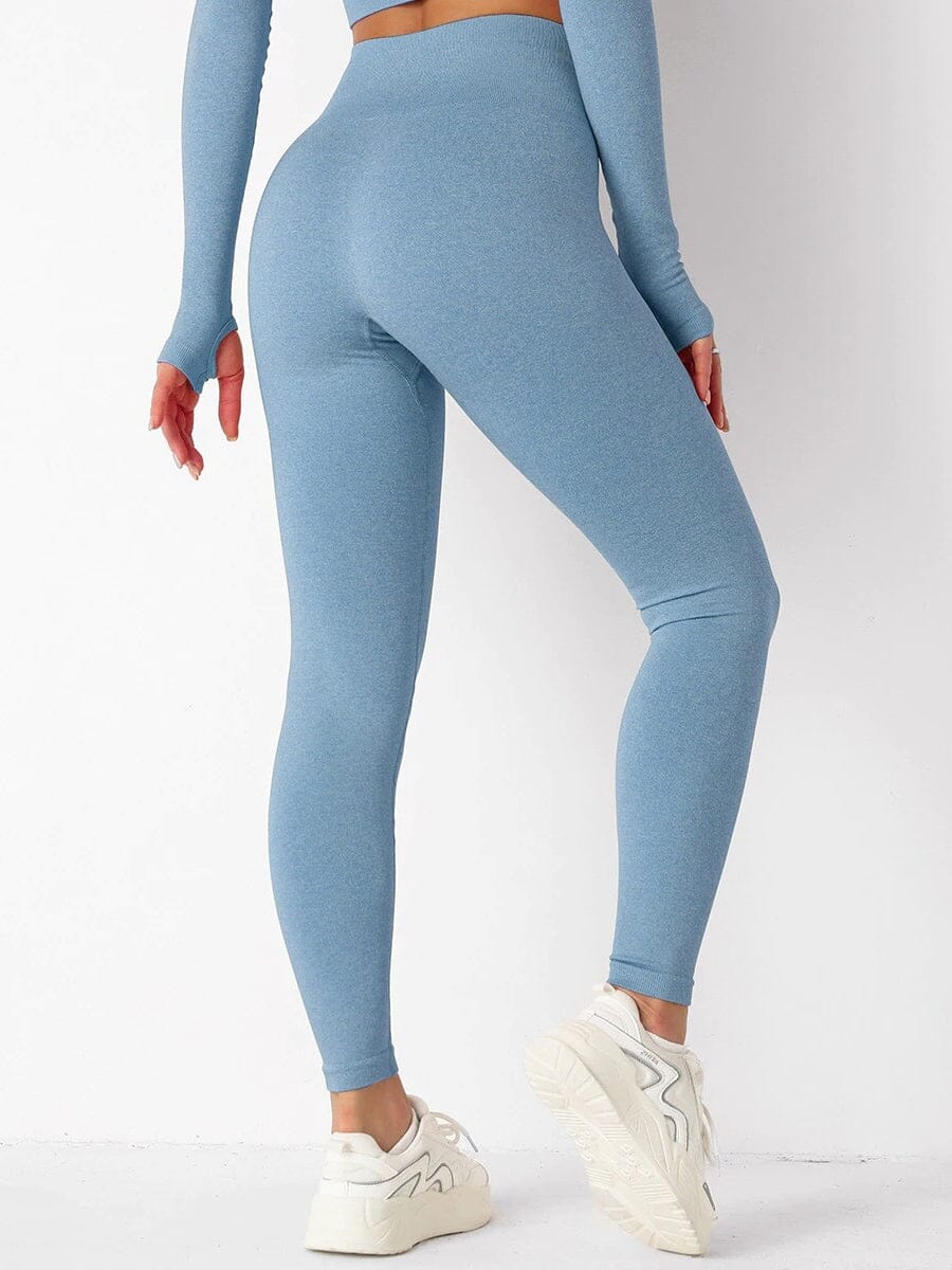 Legging Sans Couture Sport Leggings Helanke-Srbija.com : Legging Femme | Vêtements de Sport sa Bleu 