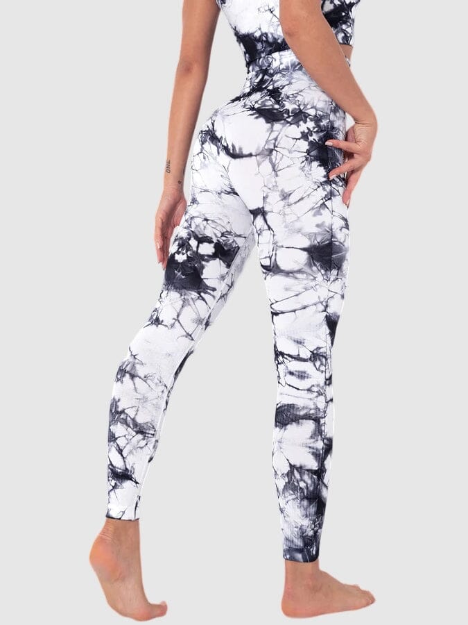 Legging Sculptant Taille Haute Sport Leggings Helanke-Srbija.com sa Blanc 