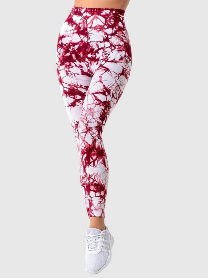Legging Sculptant Taille Haute Sport Leggings Helanke-Srbija.com sa Bordeaux 