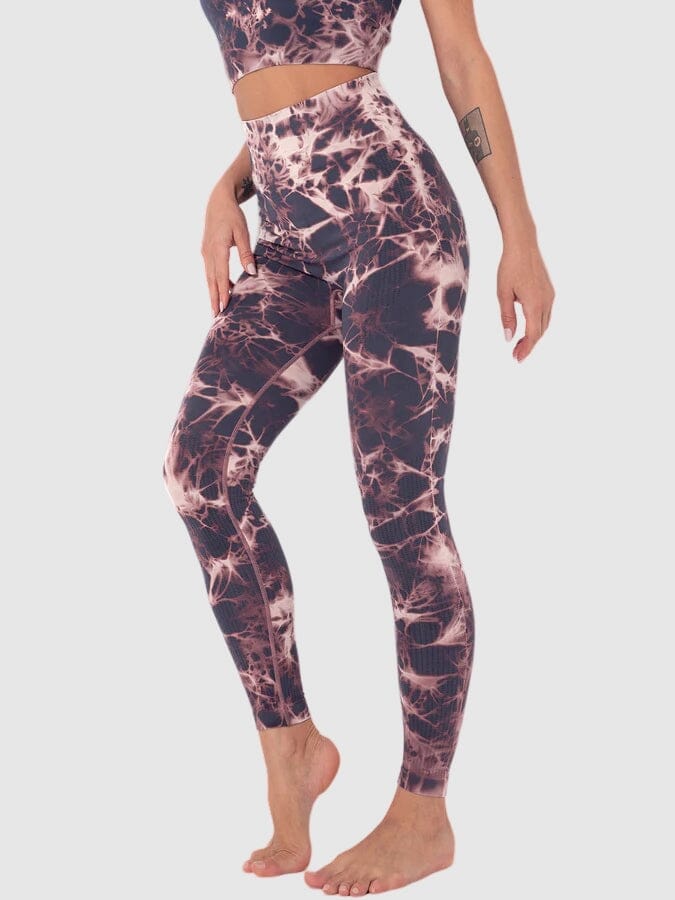 Legging Sculptant Taille Haute Sport Leggings Helanke-Srbija.com sa Violet 