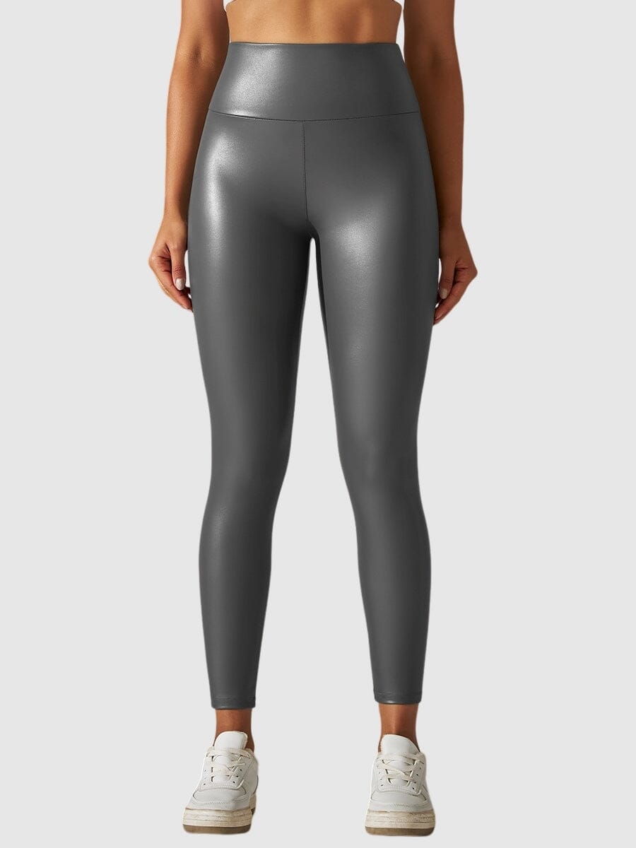 Legging Simili Cuir Sculptant Leggings Helanke-Srbija.com XS Gris 
