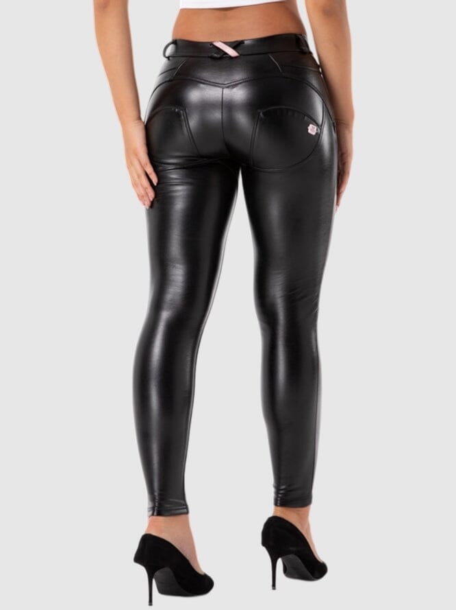 Legging Simili Cuir Taille Basse Push Up Leggings Helanke-Srbija.com sa 