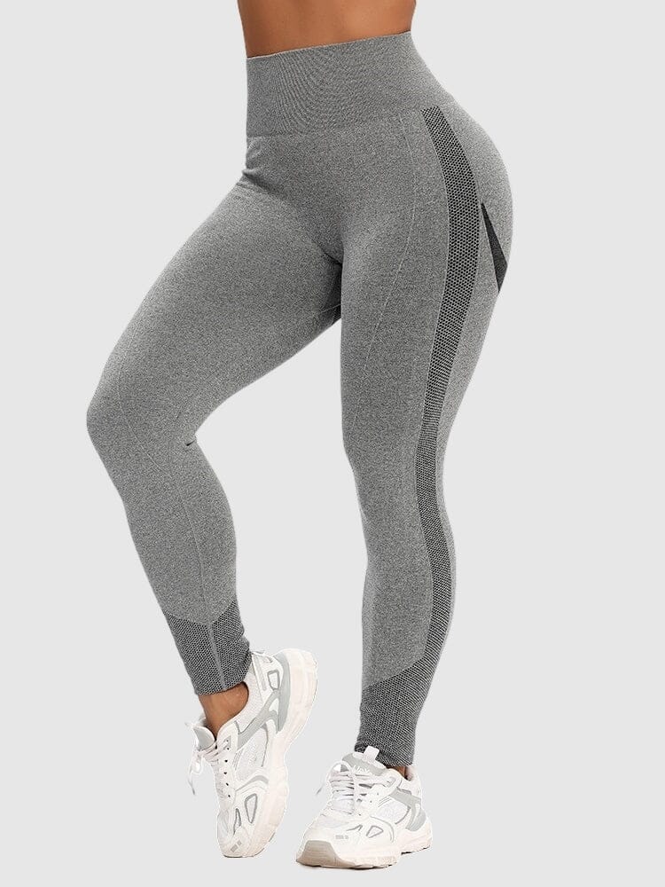 Legging Sport Amincissant Push Up (Sans Couture) - Edition Limitée Leggings Helanke-Srbija.com XS Gris 