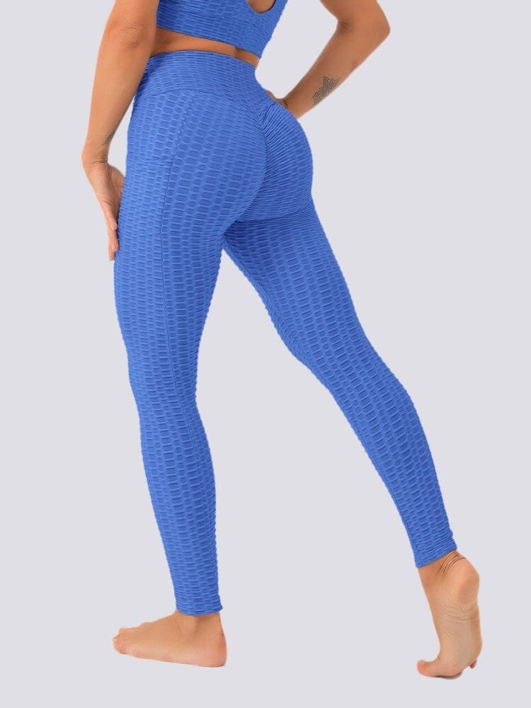 Legging Sport Anti Cellulite Push Up Poches Leggings Ultime-Legging sa Bleu 