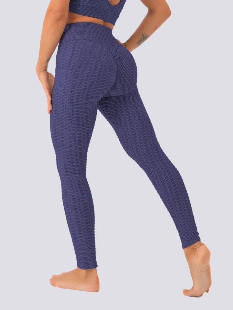 Legging Sport Anti Cellulite Push Up Poches Leggings Ultime-Legging sa Bleu royal 
