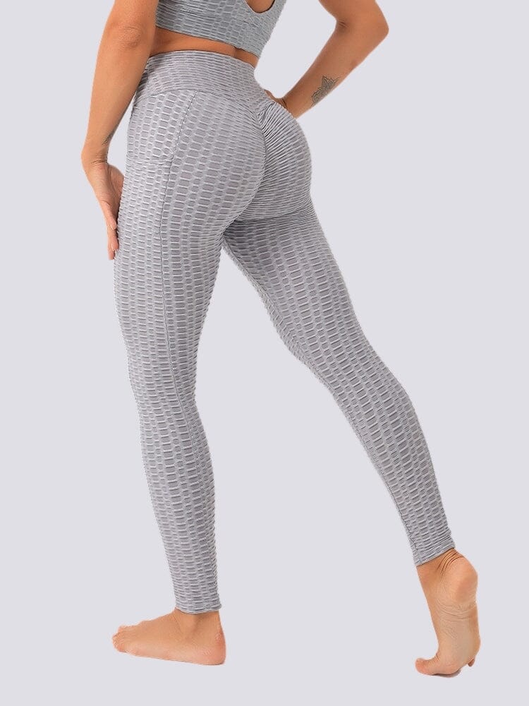 Legging Sport Anti Cellulite Push Up Poches Leggings Ultime-Legging sa Gris 
