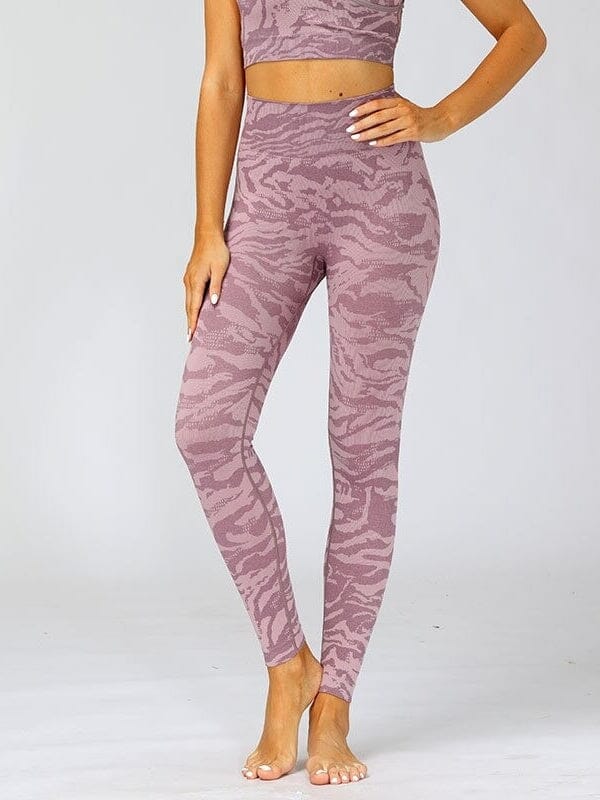Legging Sport Camouflage Sans Couture Leggings Helanke-Srbija.com : Legging Femme | Vêtements de Sport sa Violet 